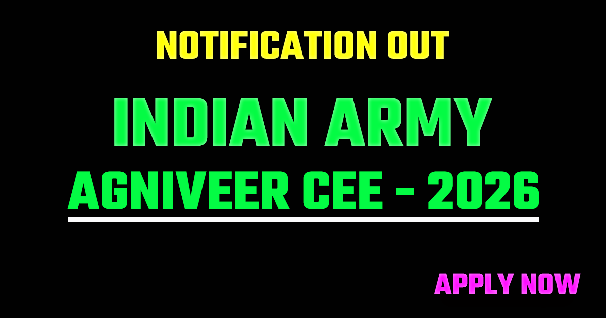 Indian Army Agniveer CEE 2026